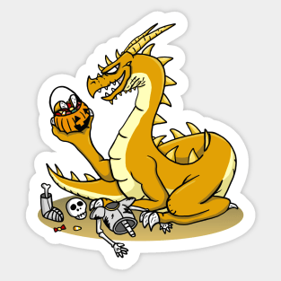 Dragons want Candy too! Sticker